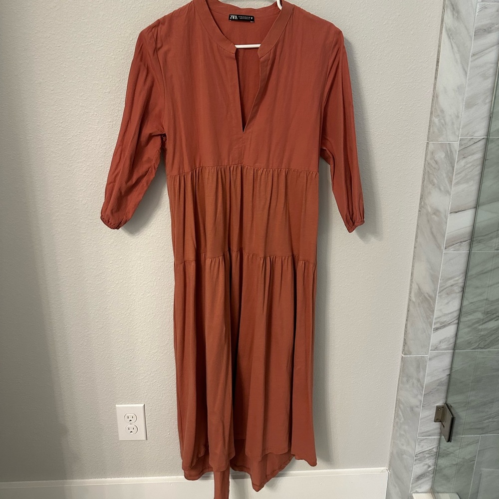 Zara long sleeve dress